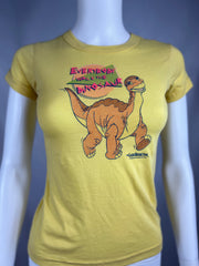 1990's "Land Before Time" Tee, Yellow