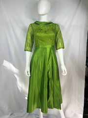 Lime Green Retro 50's Style Dress