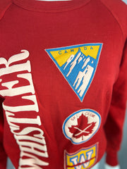 1990's Whistler Red Sweatshirt