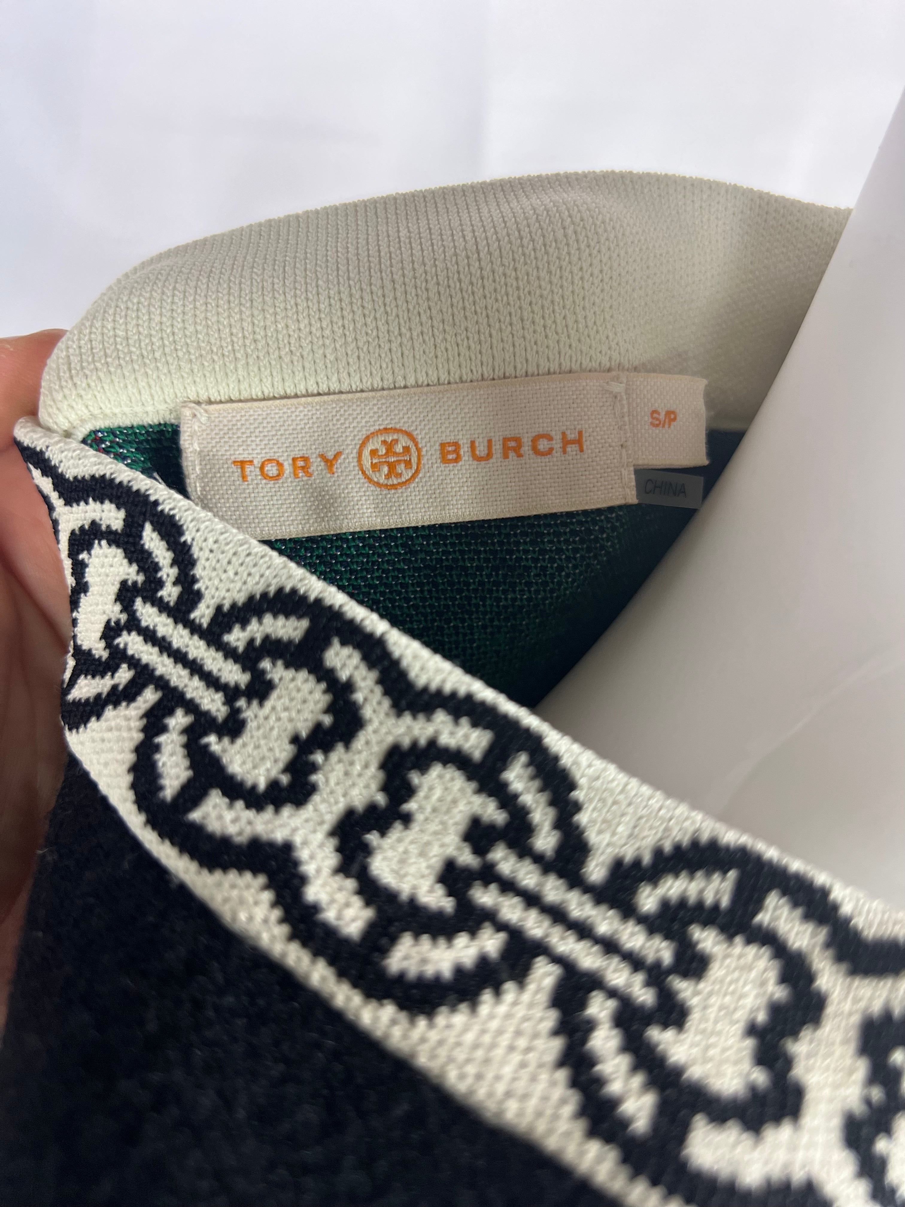 Tory Burch Oversized Floral Sweater