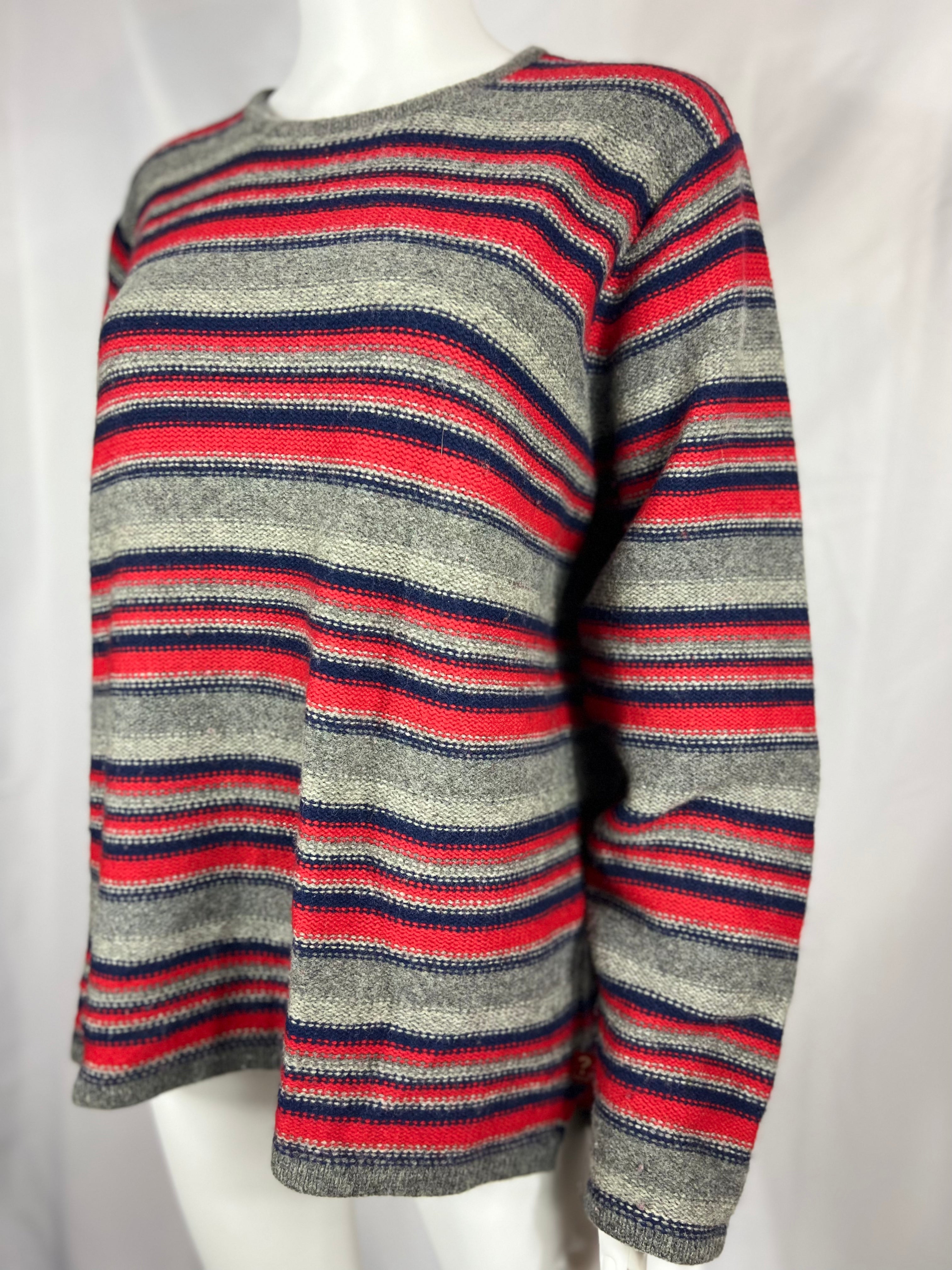 1990's Men's Striped sweater