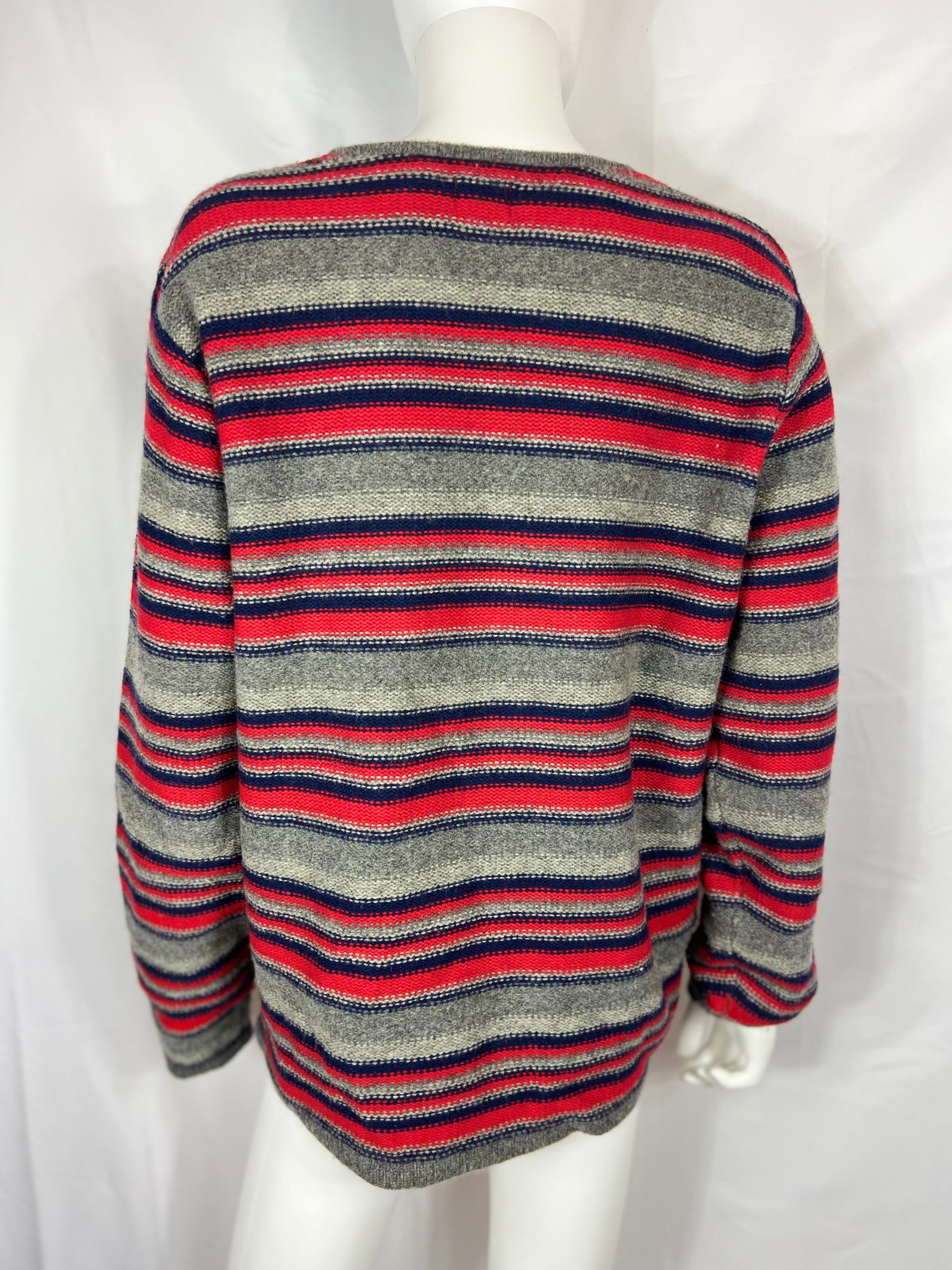 1990's Men's Striped sweater