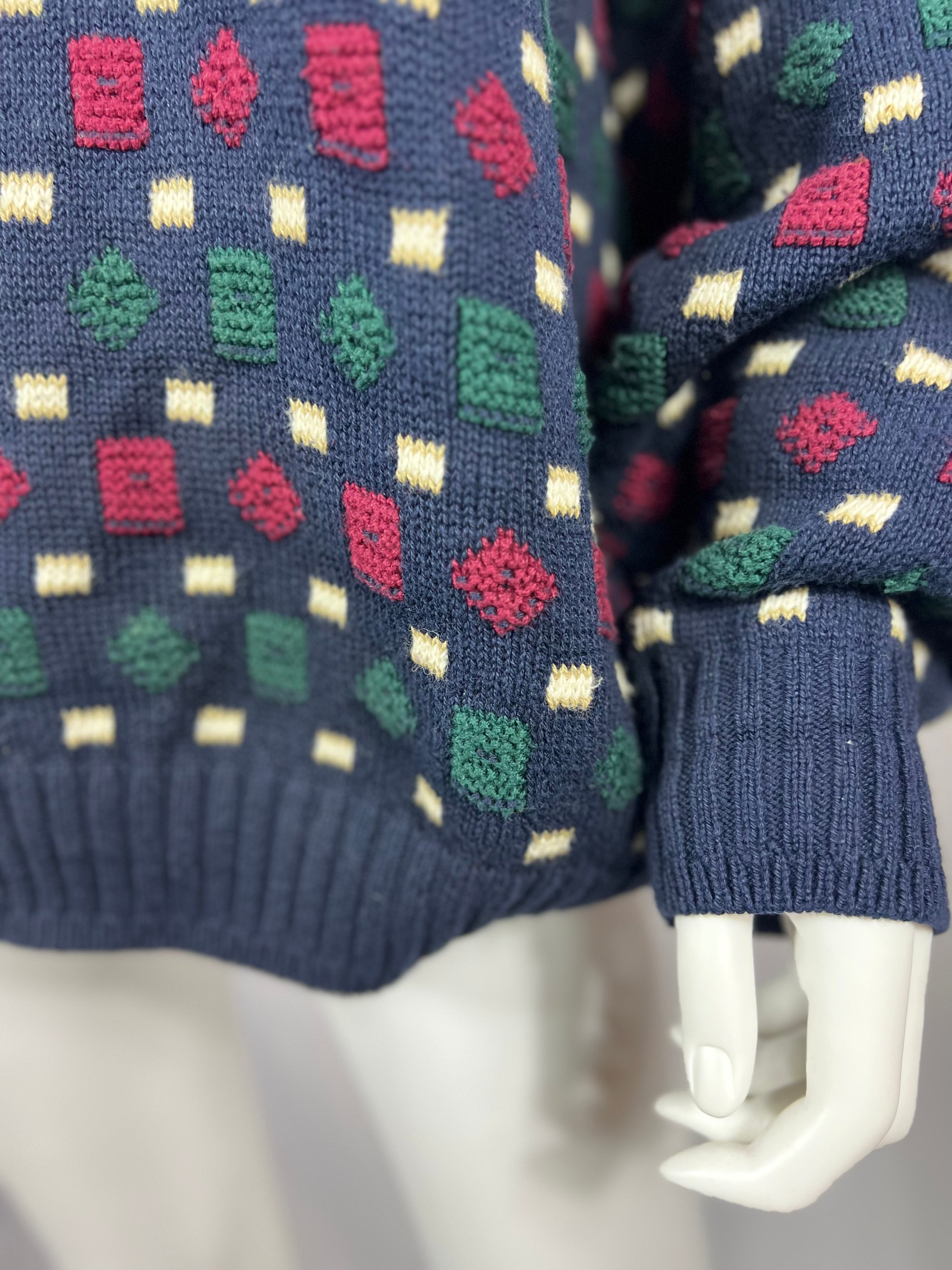 1990's Men's Chunky Knit Sweater