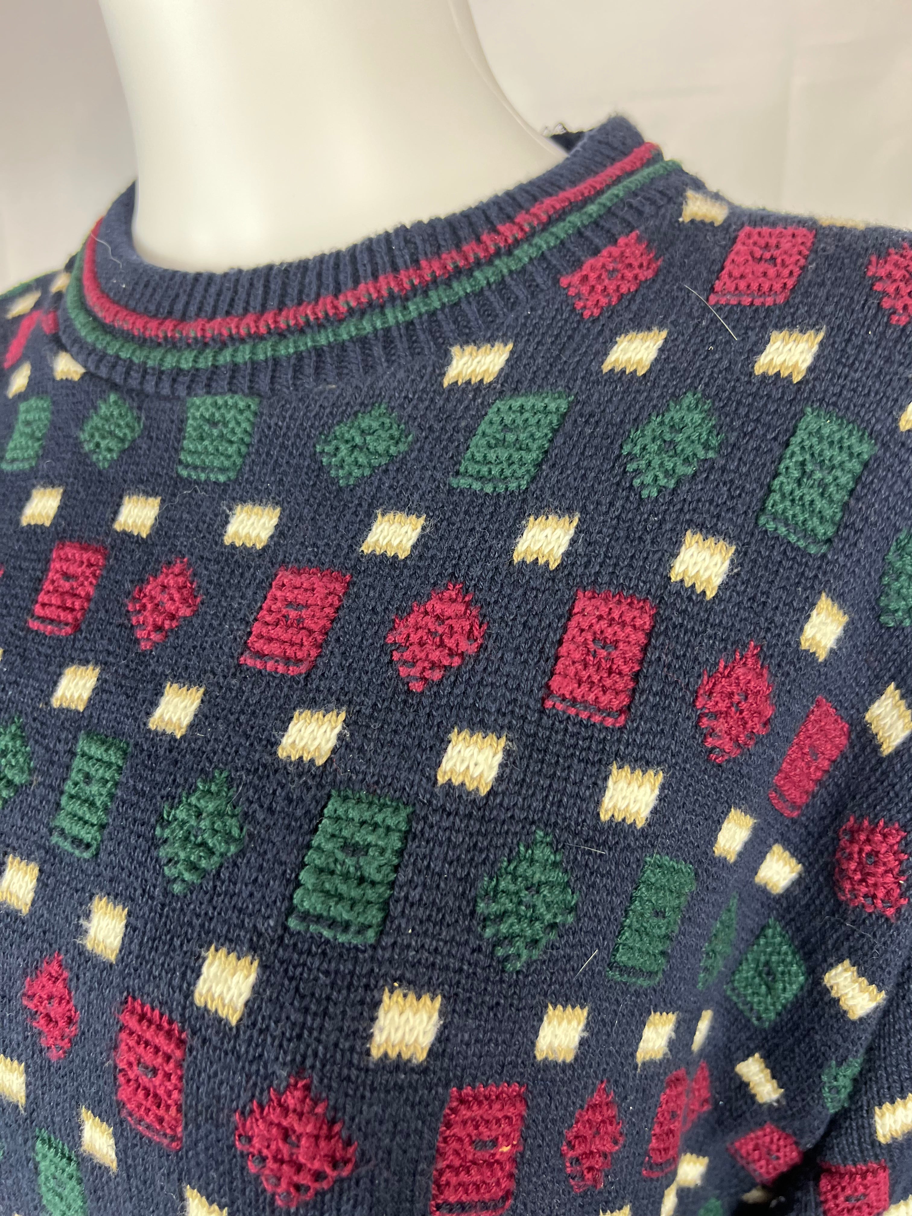 1990's Men's Chunky Knit Sweater