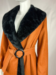 1960’s Wool & Faux Fur Coat