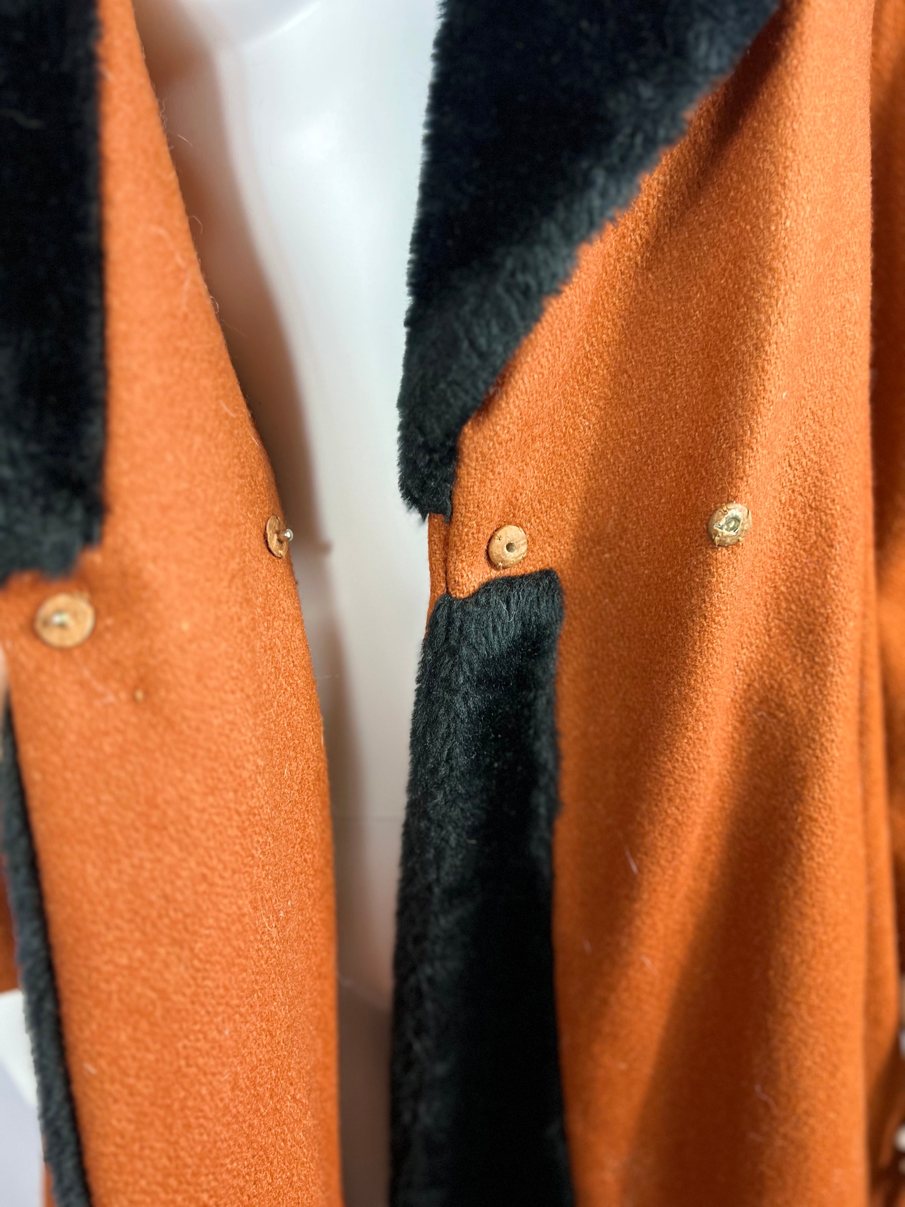 1960’s Wool & Faux Fur Coat